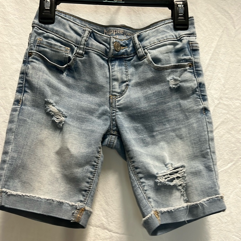 Youth girls denim shorts